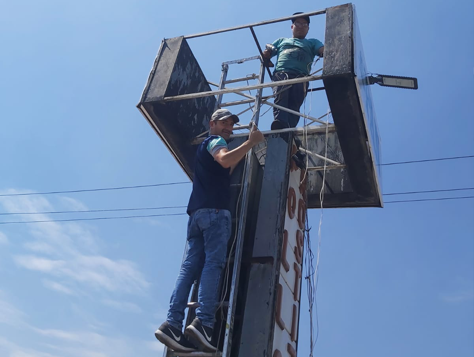 instalación de lonas
