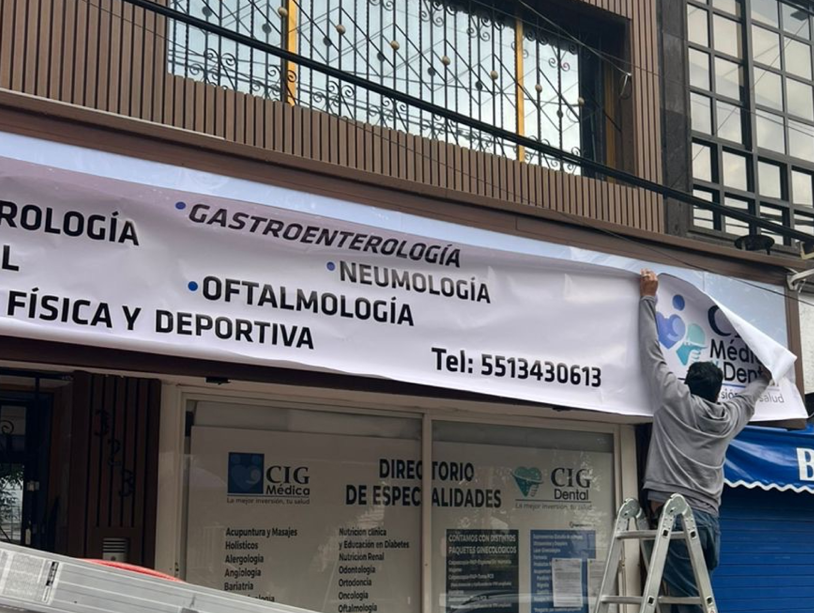 instalación de vinil para empresa