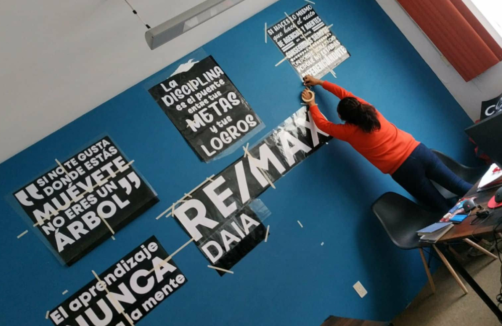 instalación de vinil para empresa