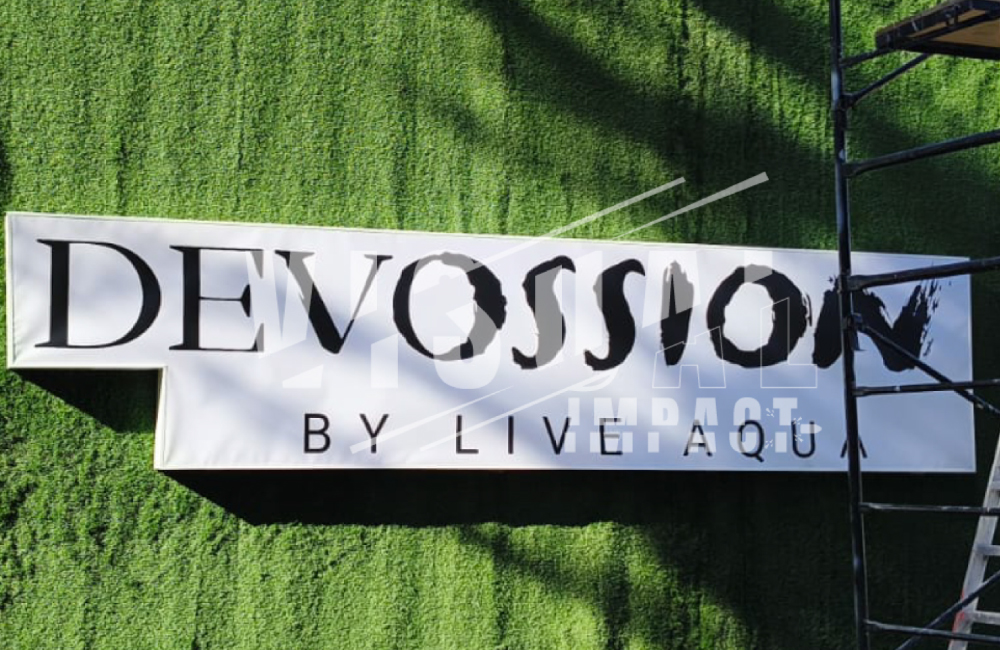 Anuncios publicitarios en CDMX - Letras 3D Visual Impact