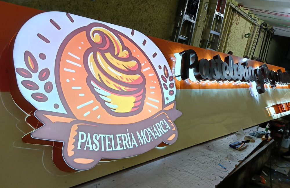 Anuncios publicitarios en CDMX - Letras 3D Visual Impact