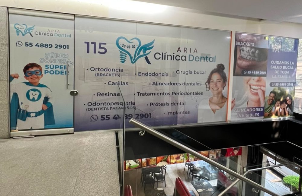 instalación de vinil microperforado para empresa